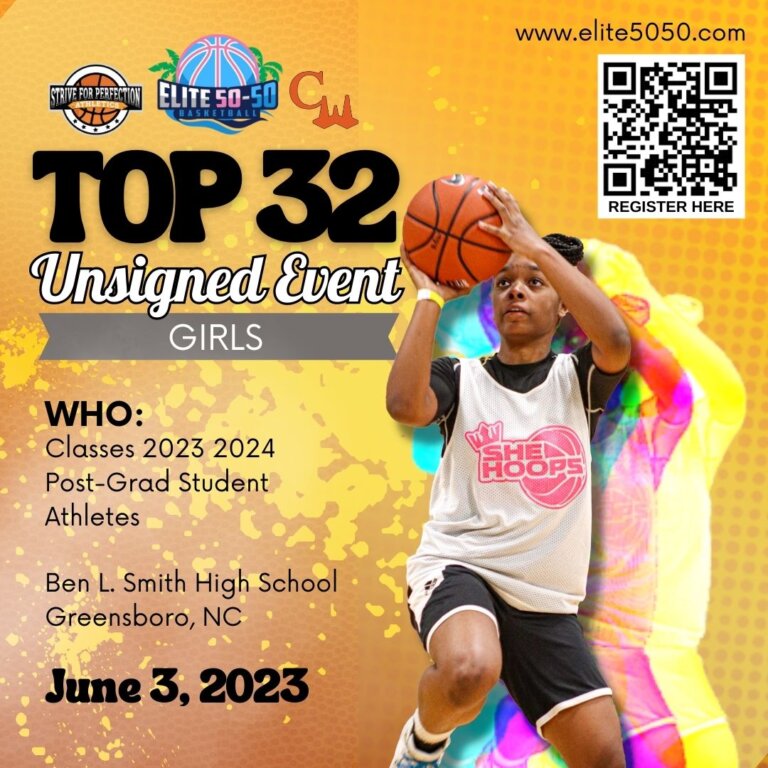 Top 32 Elite 5050 Basketball Camp Girls 768x768